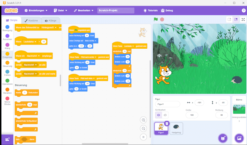 Scratch 3 - Beispiel