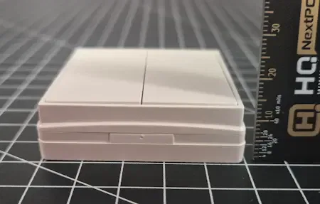 Shelly BLU Wall Switch 4 - Höhe 13mm