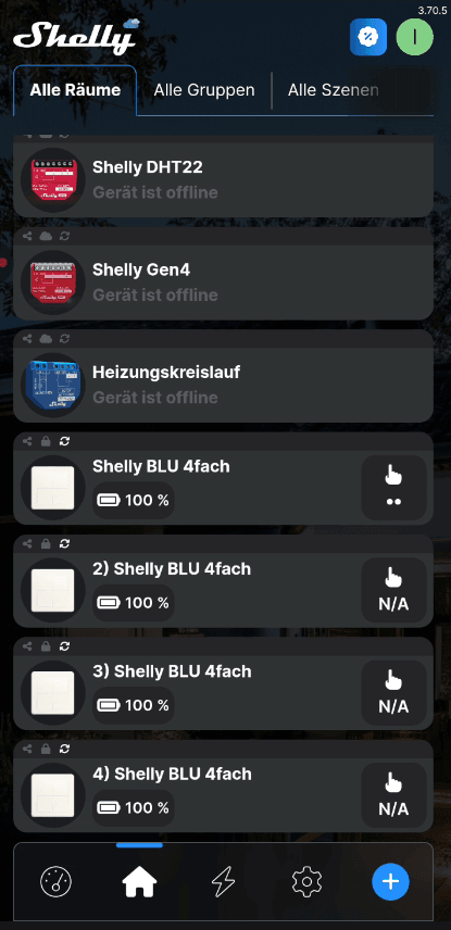 Shelly Smart Control App - Einrichten Shelly BLU Wall Switch 4 - Step 10
