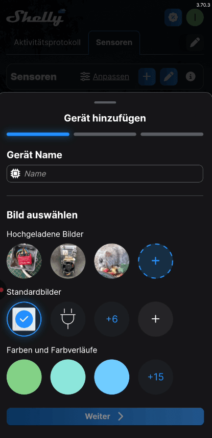 Shelly Smart Control App - Einrichten Shelly BLU Wall Switch 4 - Step 6