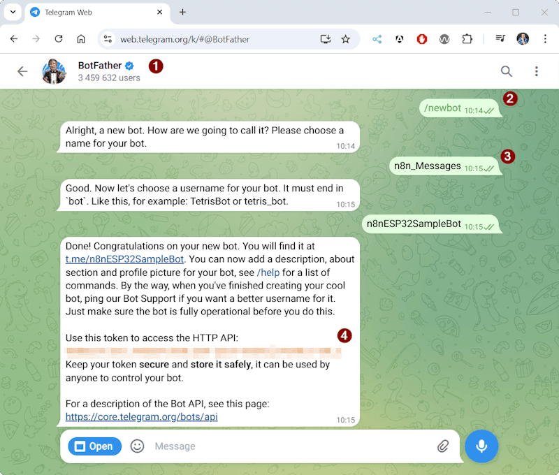 Telegram - Bot erstellen