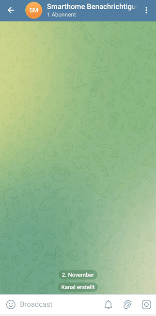 Telegram - Bot zum Channel hinzufügen - Step 1