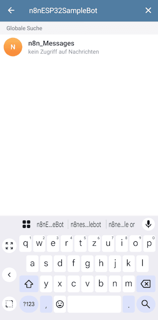 Telegram - Bot zum Channel hinzufügen - Step 3