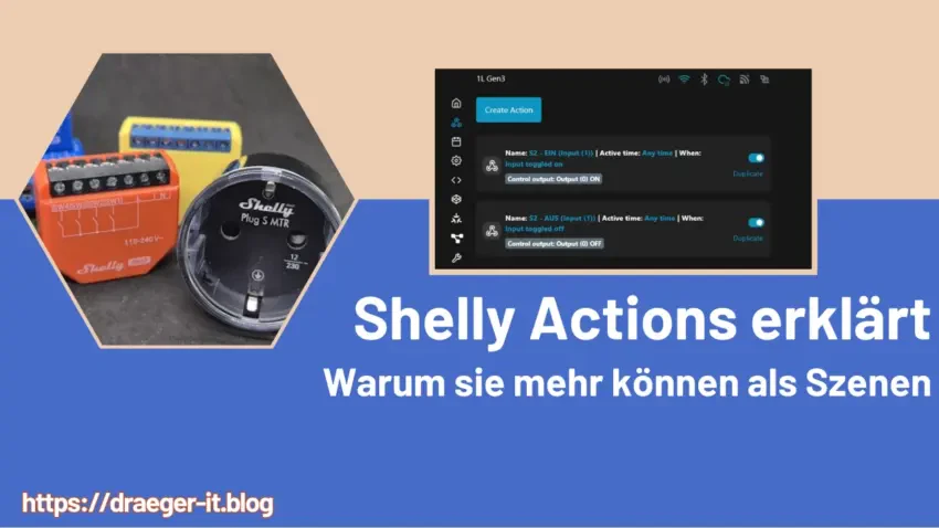 Shelly Actions erklärt
