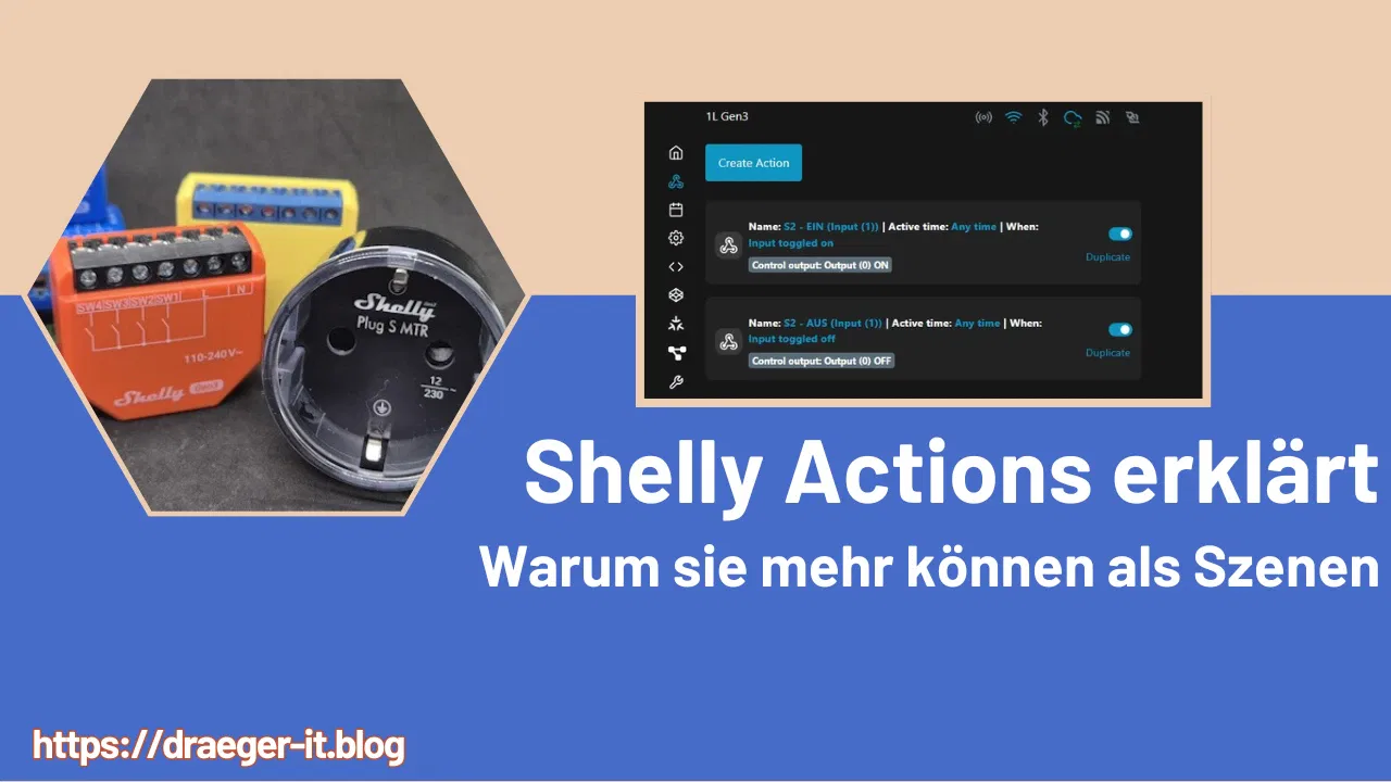 Shelly Actions erklärt