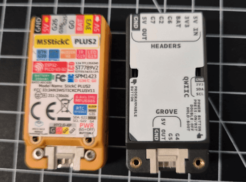 Vergleich M5StickC Plus2 mit Arduino Nesso N1 - 4