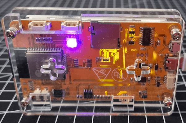 CYD - RGB LED Farbe violet