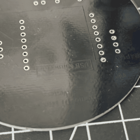 PCB Fehler - Text auf falschem Layer - Beispiel 2