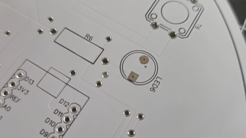 PCB - Fehler - falscher Bohrdurchmesser
