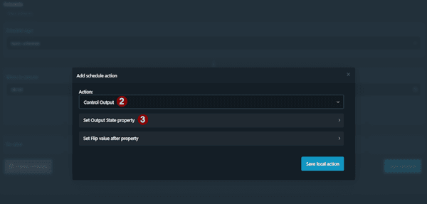 Shelly Schedule - Add Action - Step2