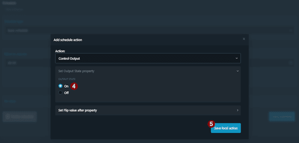 Shelly Schedule - Add Action - Step3
