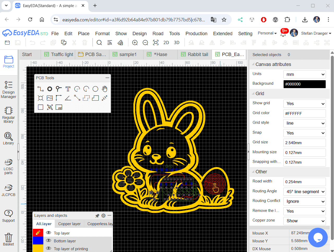 neues PCB Layout als alternative