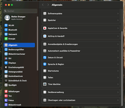 macOS - Remote Desktop Freigabe einrichten - Step 2