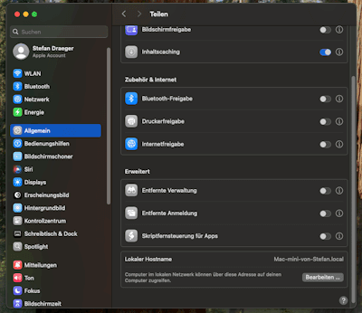 macOS - Remote Desktop Freigabe einrichten - Step 3