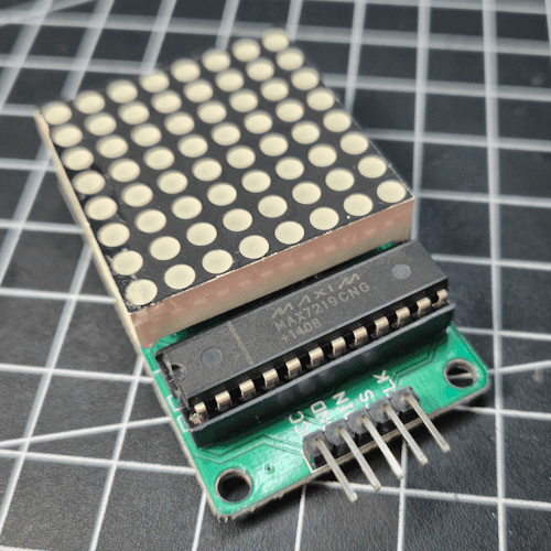 8x8 LED Modul mit MAX7219