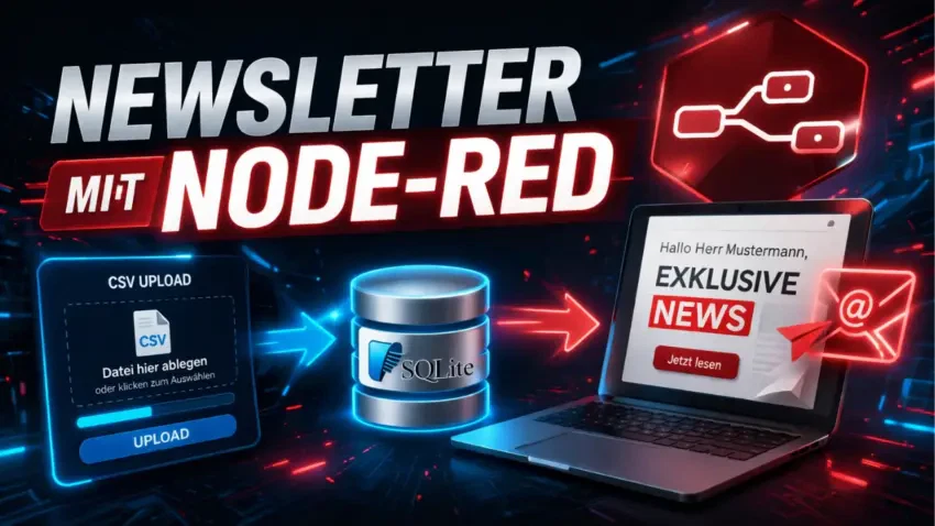 Node-RED Tutorial: Newsletter aus CSV erstellen und versenden