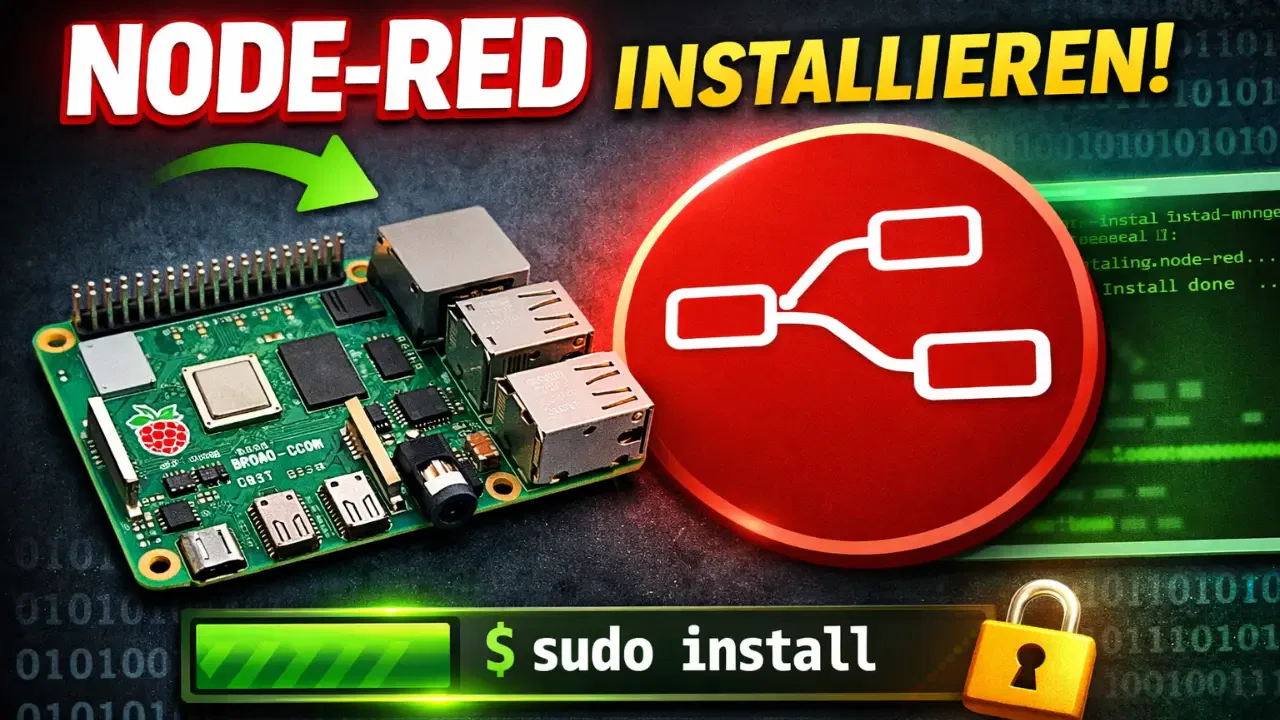 Node-RED installieren, einrichten und absichern