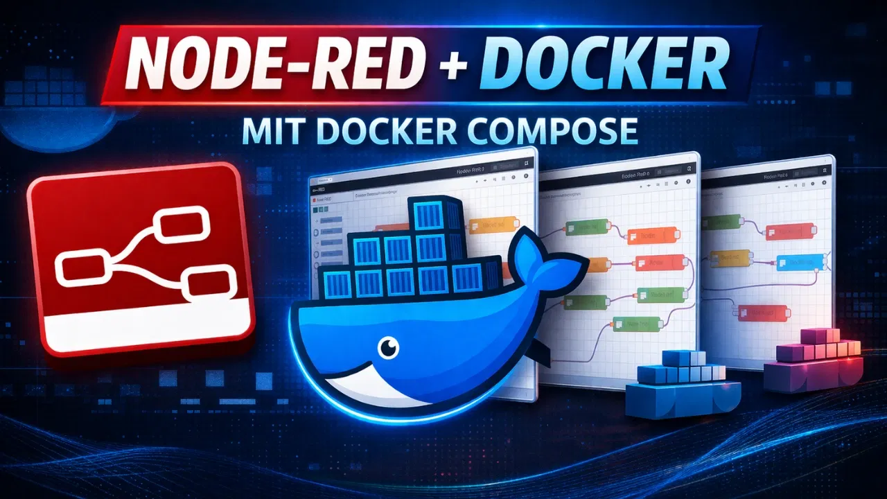 Node-RED mit Docker installieren – Schritt für Schritt