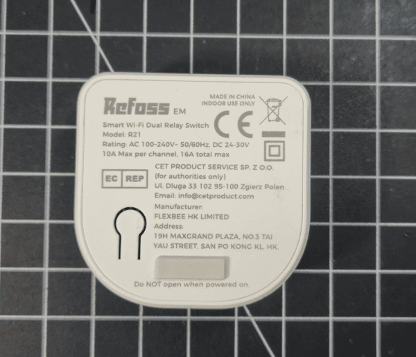 Refoss R21 - smarter 2 Kanal Schalter - #4