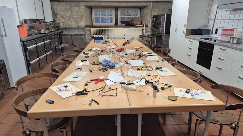 Schlachtfeld nach dem ersten Tag