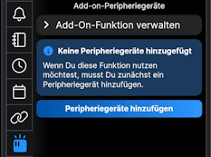 Shelly Cloud - AddOn verwalten