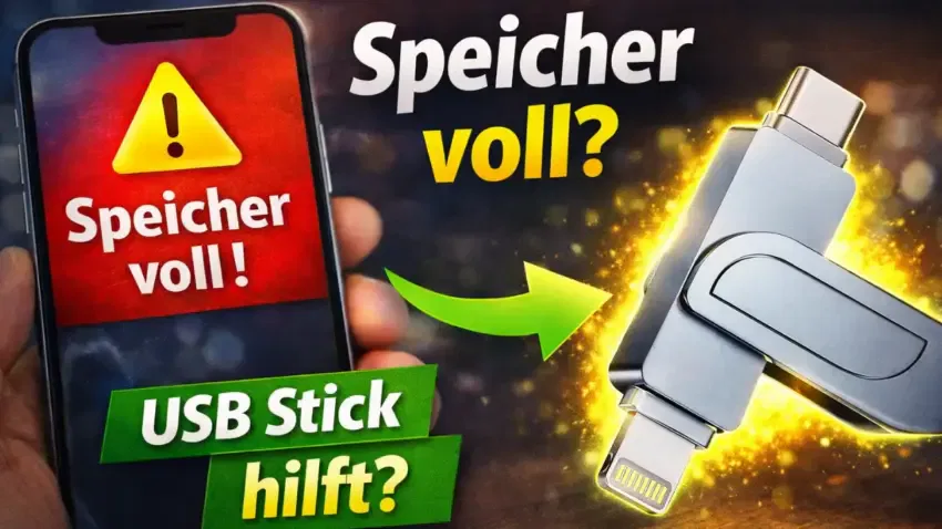 USB-Stick für Smartphone: Mehr Speicher per Plug & Play? Mein Test