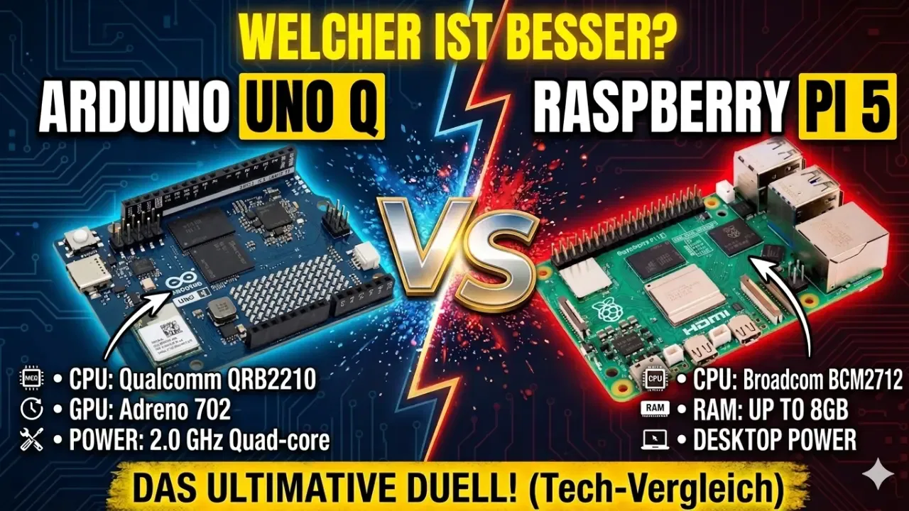 Arduino UNO Q oder Raspberry Pi 5? Der ehrliche Praxisvergleich