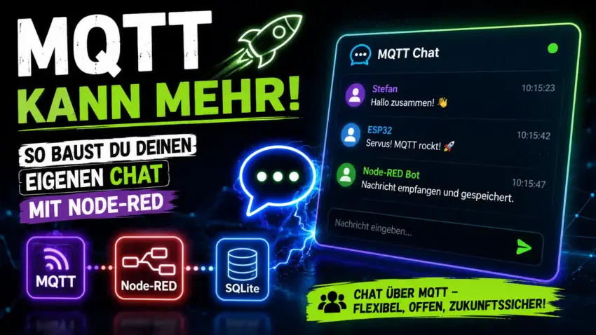 MQTT kann mehr: So baust du deinen eigenen Chat mit Node-RED