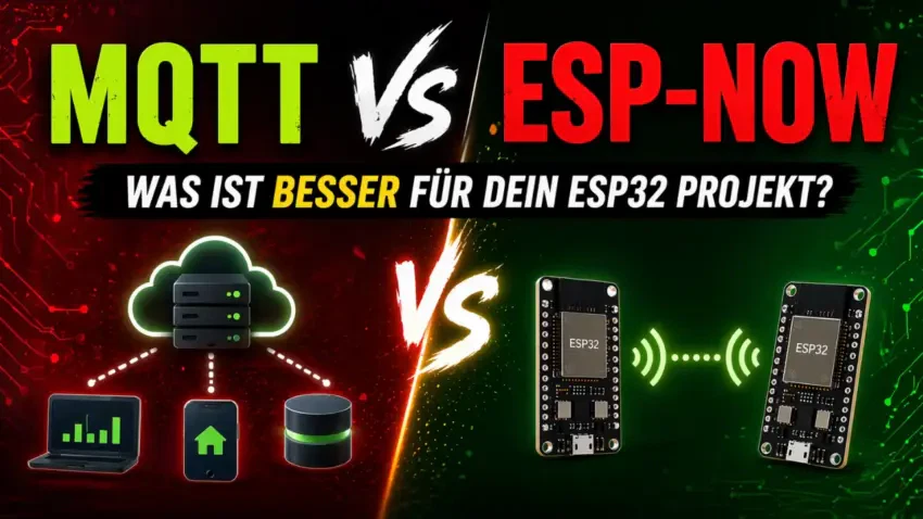 MQTT vs ESP-NOW: Was wirklich besser für dein ESP32 Projekt ist