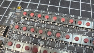 QWERTY Layout der Unit CardKB2 von M5Stack