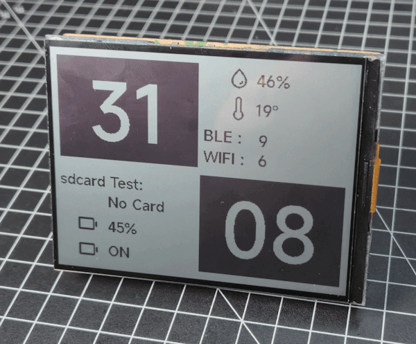 RLCD Display am ESP32-S3 Development Board