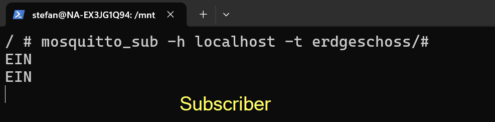 alte Nachrichten vom MQTT Broker