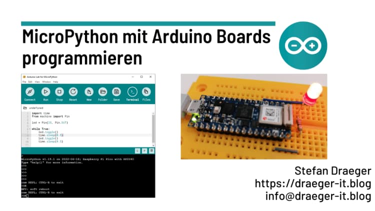 MicroPython mit Arduino Boards programmieren - Technik Blog