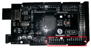 Sainsmart Mega2560, Analoge PIN's