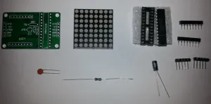 Max7219 8x8 LED Shield, zerlegt