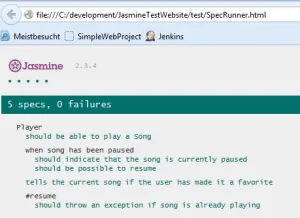 Jasmine SpecRunner.html