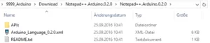 Dateien & Verzeichnisse des Plugins 