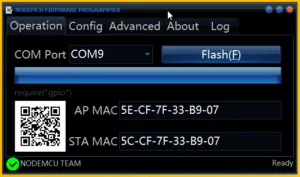 Flasher Tool für das Gerät