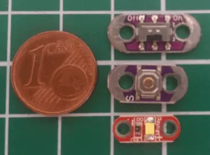Lilypad , Switch, Button und LED