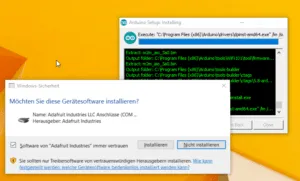 Arduino IDE Installieren Schritt5 Install Treiber1