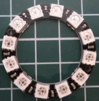 12bit NeoPixel Ring Ansicht vorne