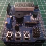 Temperatursensor LM35DZ auf dem Multifunktionalem Shield