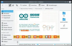 Splashscreen der Arduino IDE