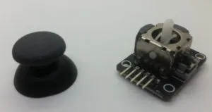 Knauf & elektronik des Joysticks.