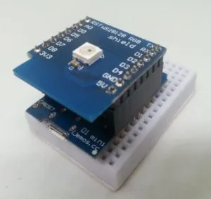 Wemos D1 mini mit RGB LED Shield