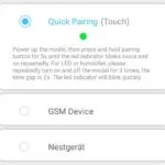 Einrichten eines Wifi Switches, Schritt 1 Auswahl der Verbindung