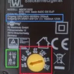 Steckernetzteil - Parameter