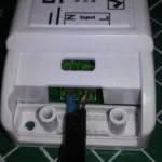 Anschluss der 230V Stromleitung