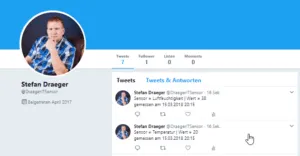 Twitter Nachricht vom NodeMCU