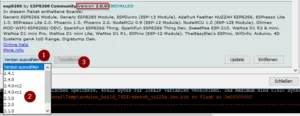 ESP8266 Bibliothek